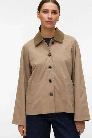 Giacca corta Chelseafia - Visone argento