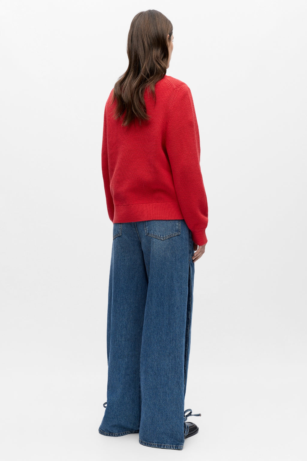 Flo Knit Pullover - Poinsettia