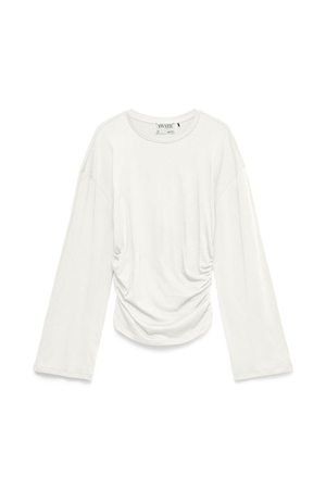 Top Navaro con scollo a O - Biancaneve