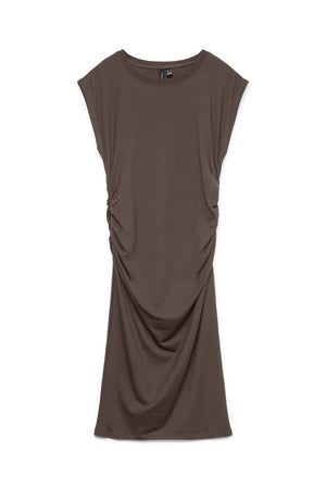 Abito corto Ava Sarah - Martini cioccolato