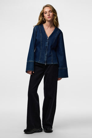 Camicia in denim Flora - Denim blu scuro