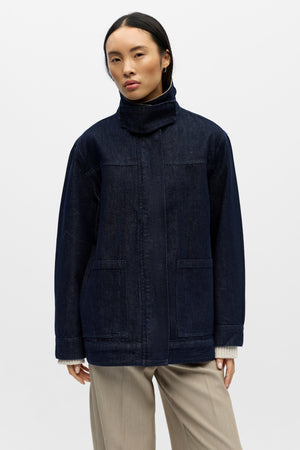 Giacca di jeans Sirenna - Denim blu scuro