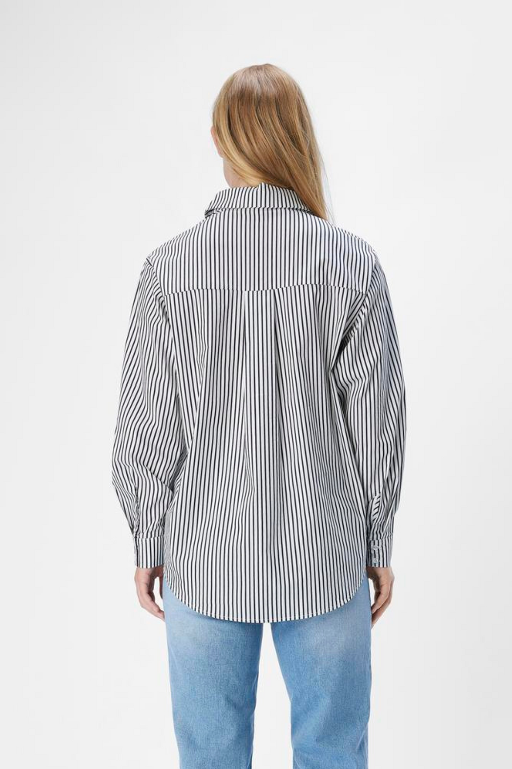 Camicia Tutta lo l/s - nero/bianco