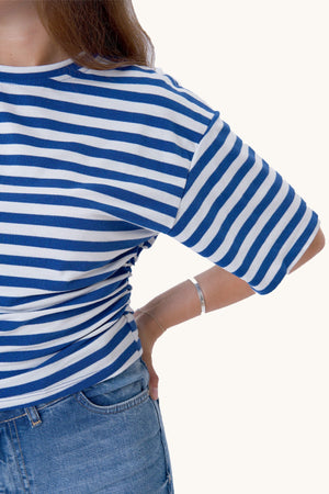 T-shirt Pataya - Blu/Bianco