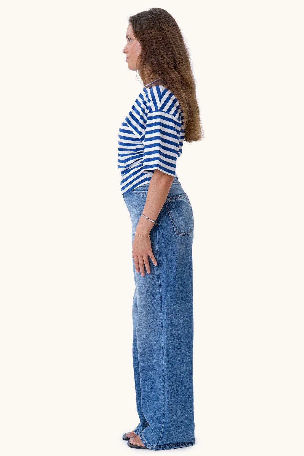 T-shirt Pataya - Blu/Bianco