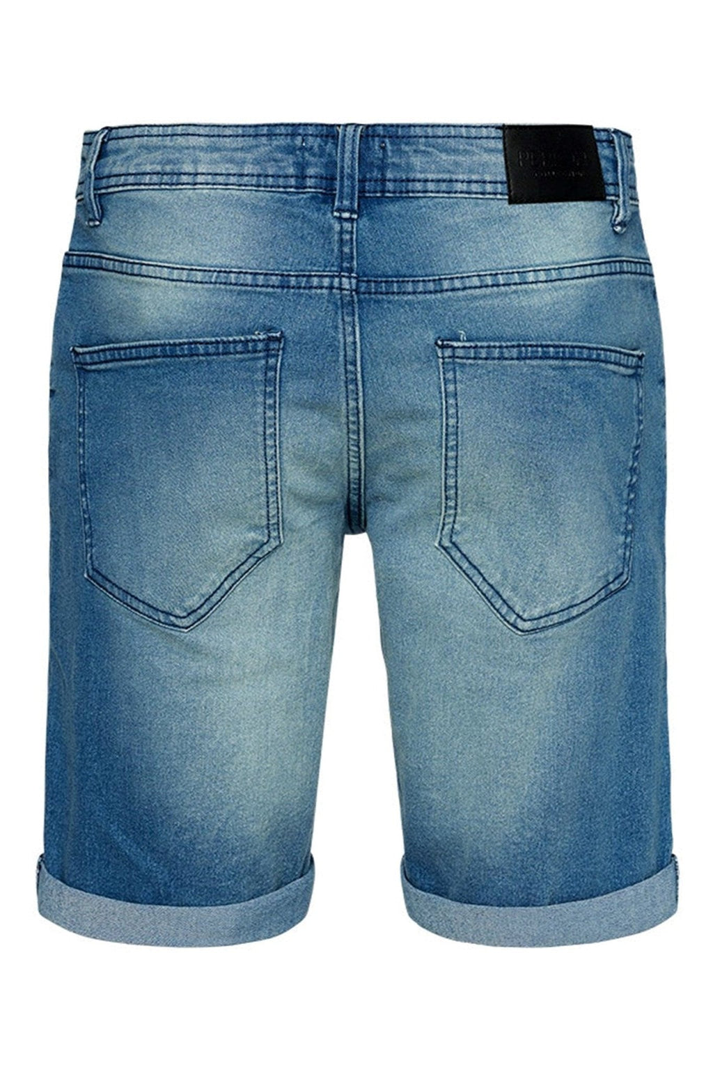 Pantaloncini di jeans - blu