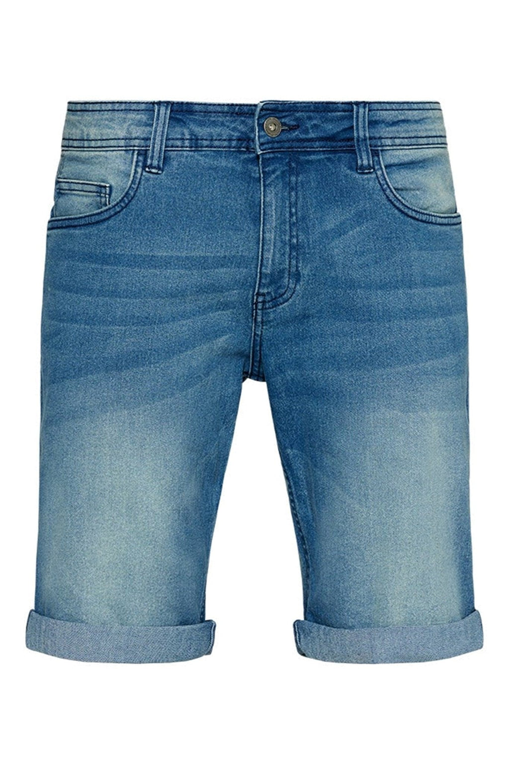 Pantaloncini di jeans - blu