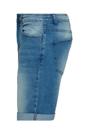 Pantaloncini di jeans - blu