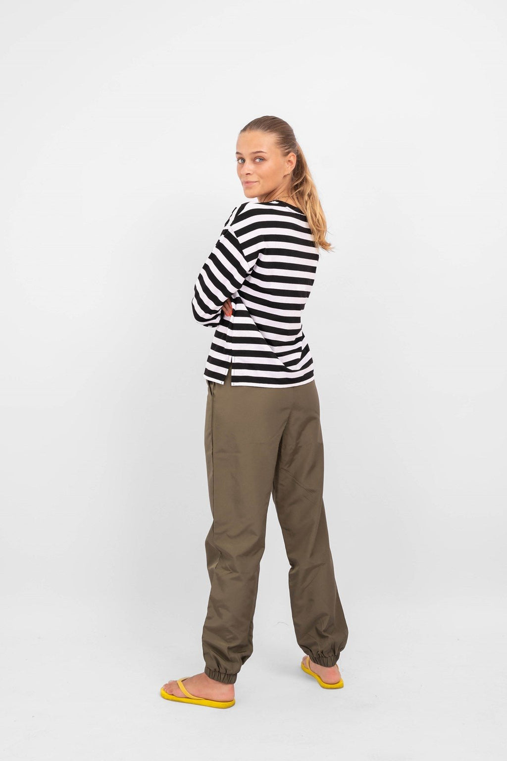 Maglione a maniche lunghe nel nelli - nero