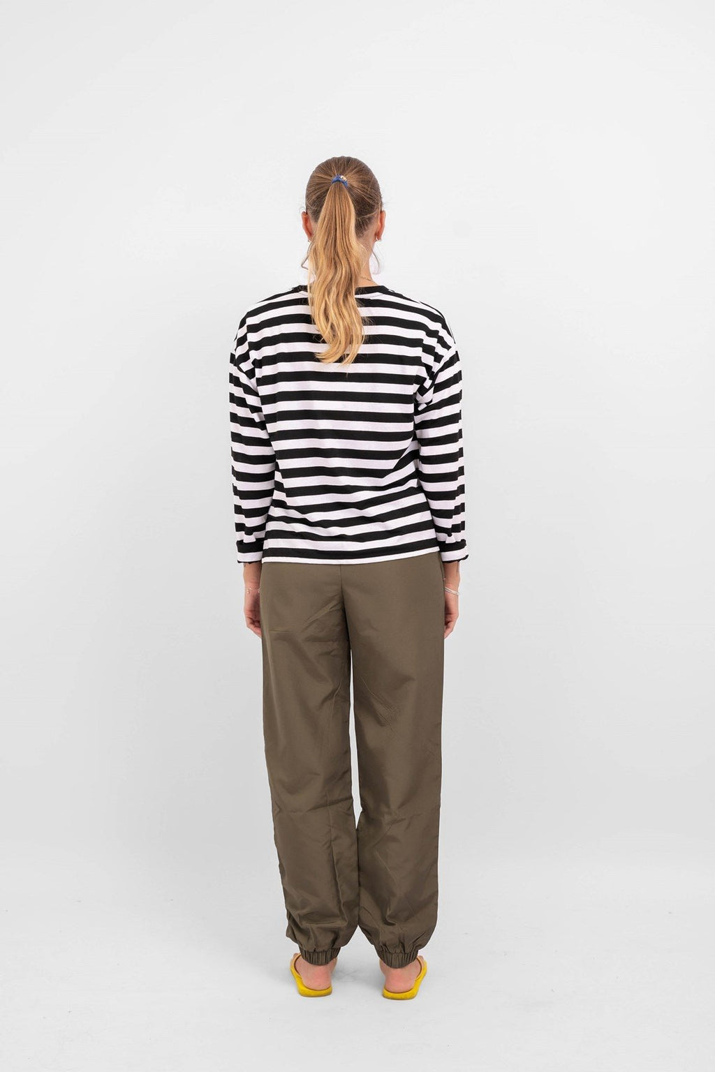 Maglione a maniche lunghe nel nelli - nero