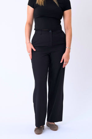 Classic Suit Pants - Black