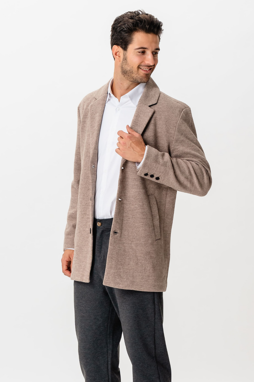 Cappotto classico - Sabbia