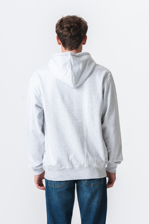 Basic hoodie - Ash gray
