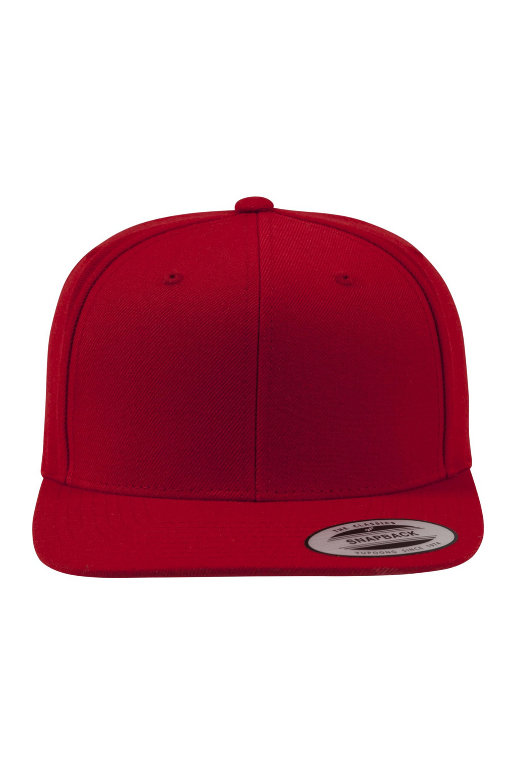 Snapback classico - Rosso/Rosso