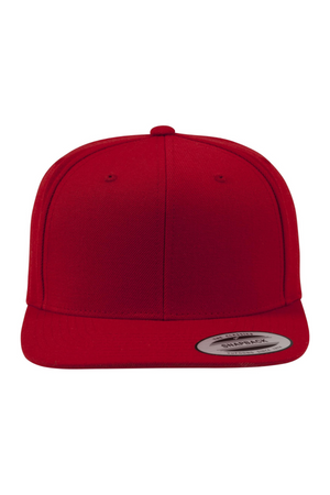 Snapback classico - Rosso/Rosso