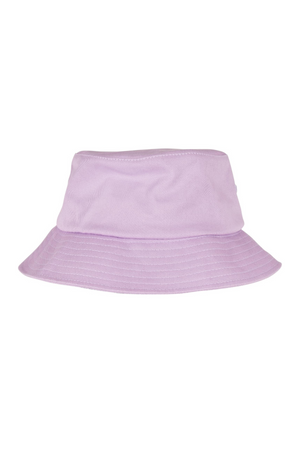 Cappello a secchiello in twill di cotone - Lilla