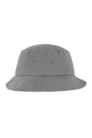 Cappello a secchiello in twill di cotone - Grigio