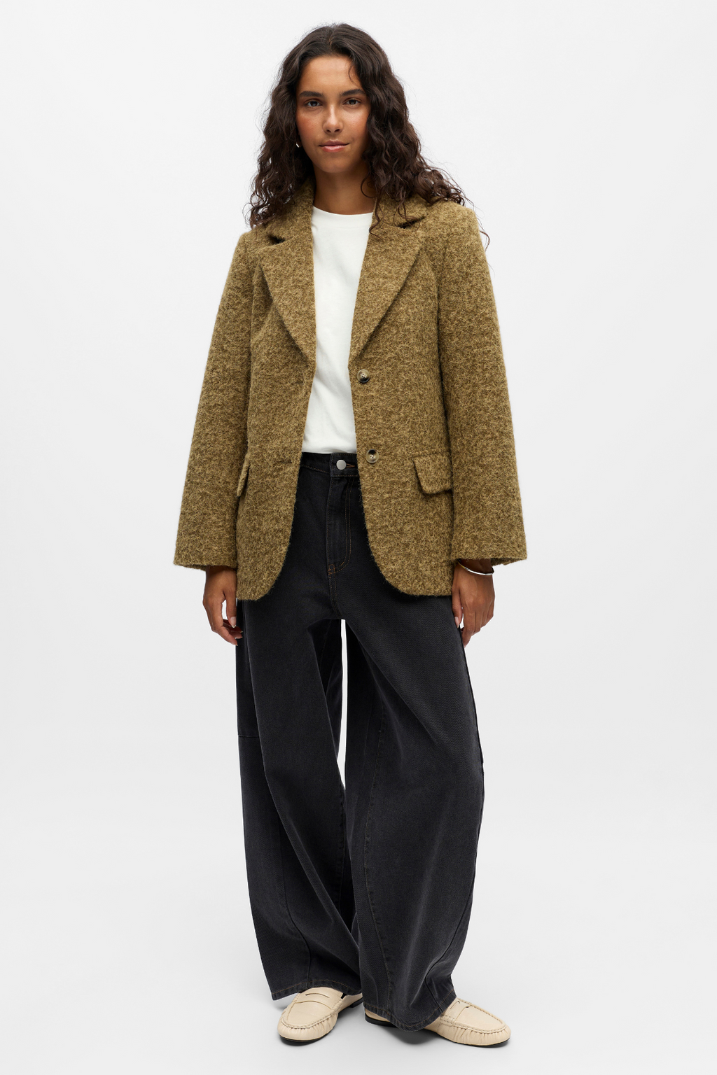 Celina L/S LO GIACCHE - DEEP LICHEN GREEN