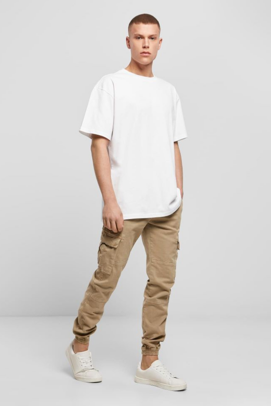 Pesante Oversized T -shirt - bianco
