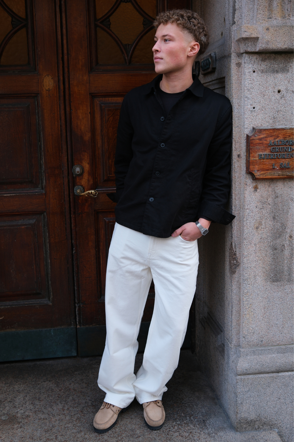 Guglielmo Regular Jeans: denim bianco