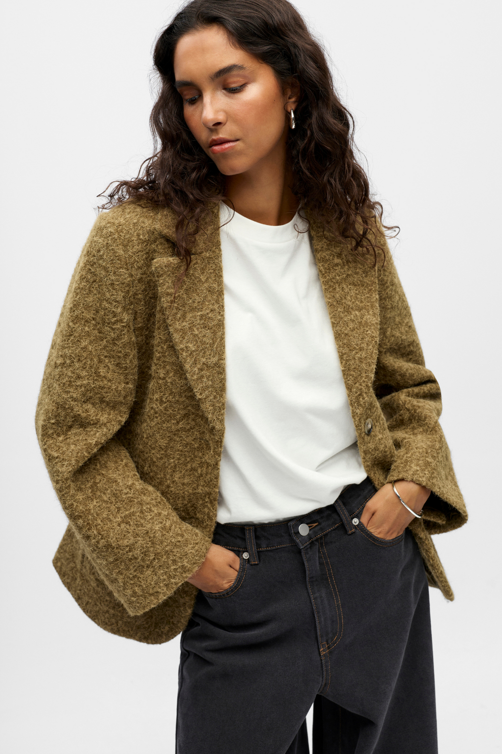 Celina L/S LO GIACCHE - DEEP LICHEN GREEN