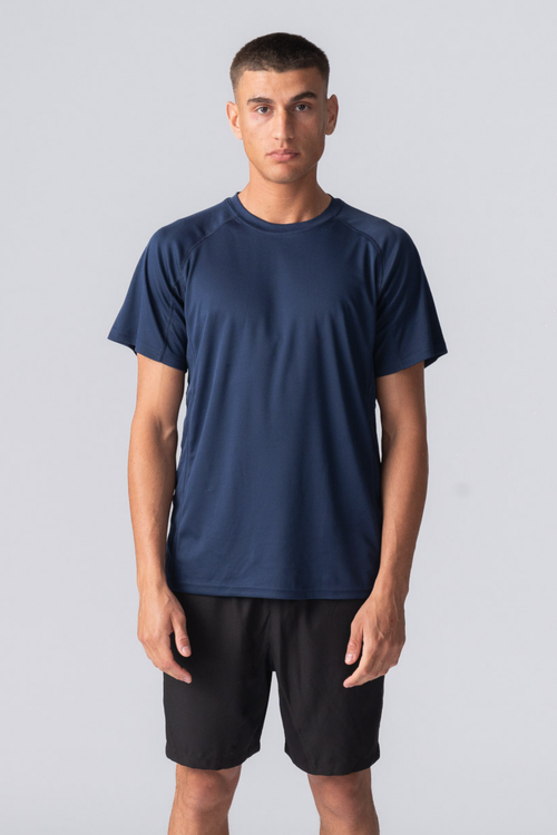 T -shirt da allenamento - blu scuro