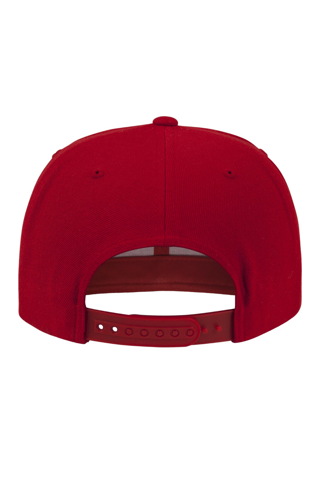 Snapback classico - Rosso/Rosso