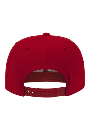 Snapback classico - Rosso/Rosso