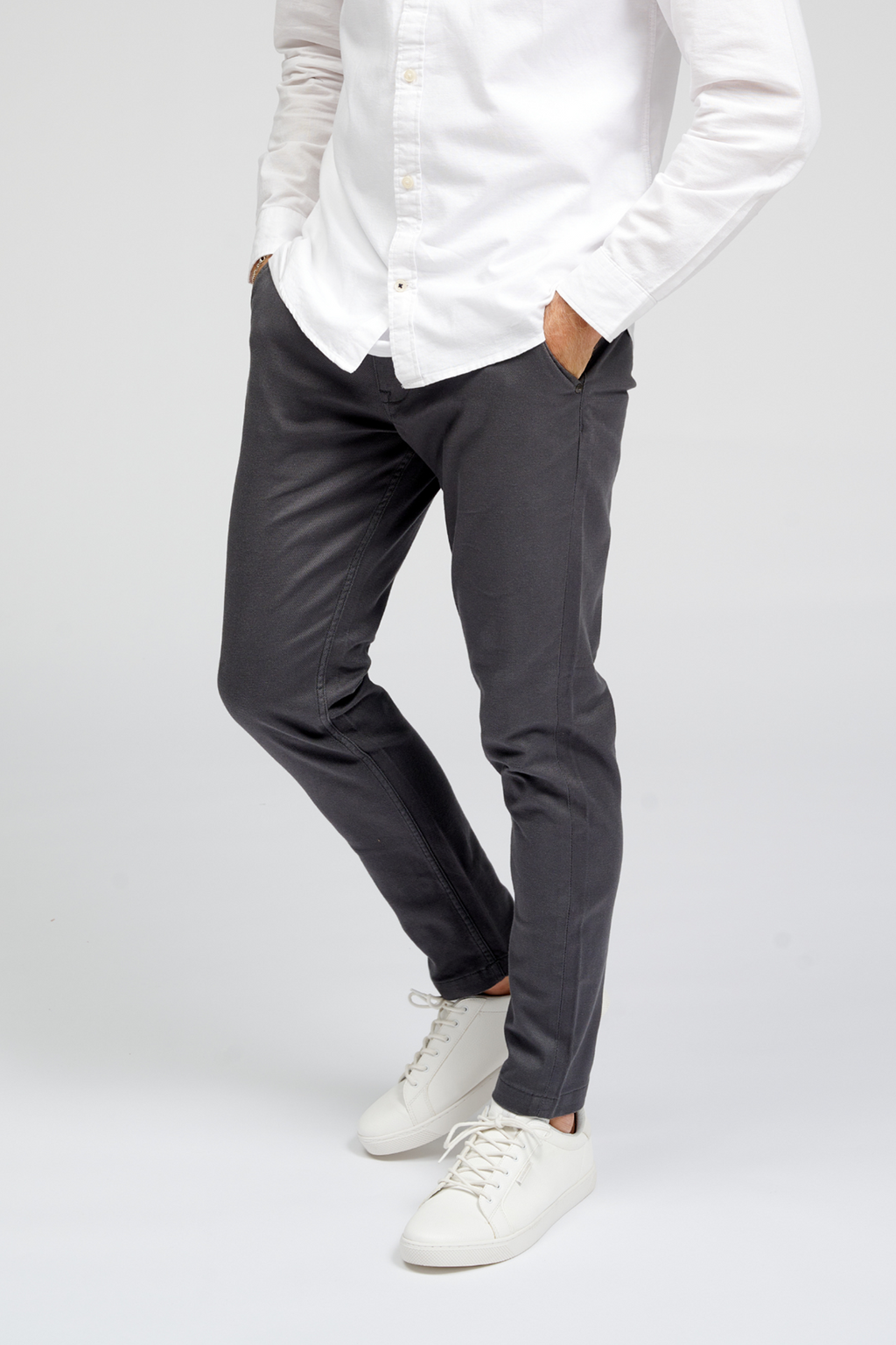 La performance originale Structure Pantaloni - grigio scuro