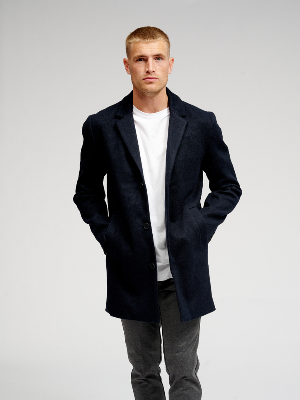 Classic Coat - Navy