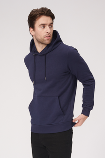 Basic Hoodie Sweat - Navy