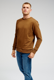 SUDECCHE CREWNECK di base - Brown