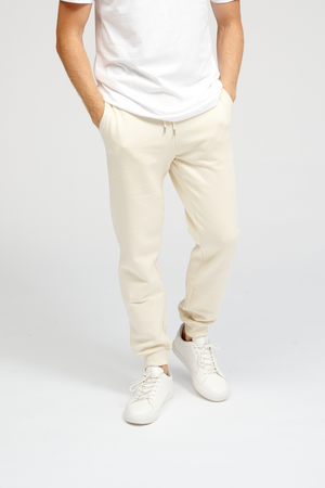 Pantaloni della tuta di base - Beige leggero