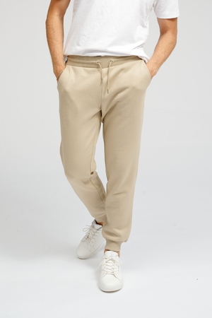 Pantaloni della tuta di base - beige scuro