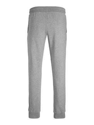 Pantaloni della tuta di base - melange grigio chiaro