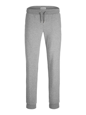 Pantaloni della tuta di base - melange grigio chiaro