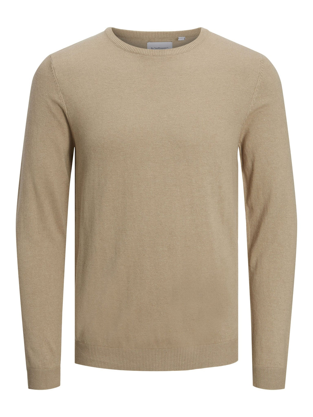 CreWneck di base in maglia - beige