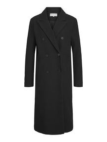 Classic Wool Coat - Black