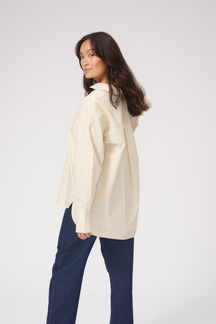 Camicia rilassata - beige