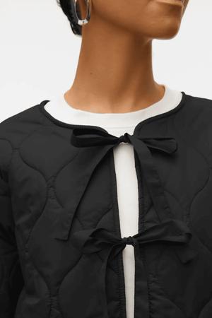 Giacca trapuntata Sabine LS - Nero