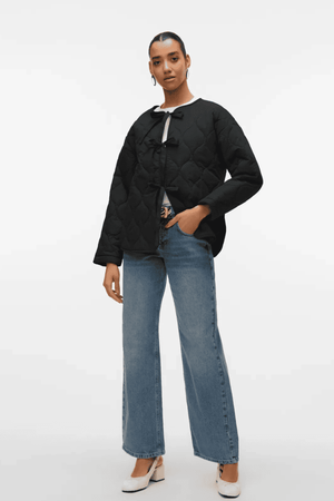 Giacca trapuntata Sabine LS - Nero