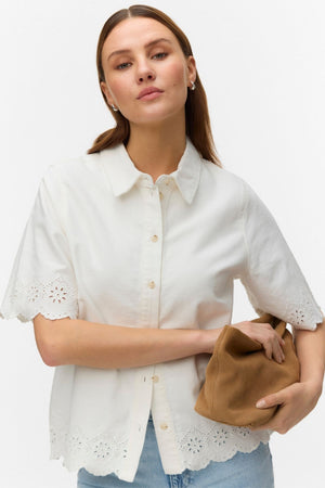 Camicia Lysa Color Brod - Bianco brillante
