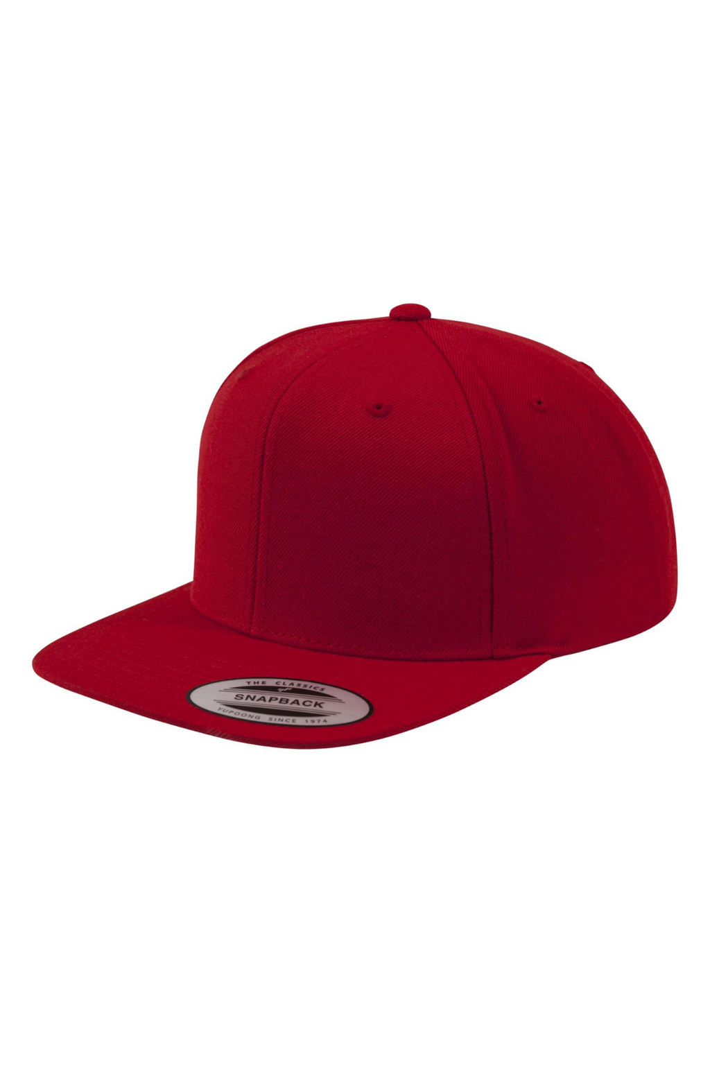 Snapback classico - Rosso/Rosso