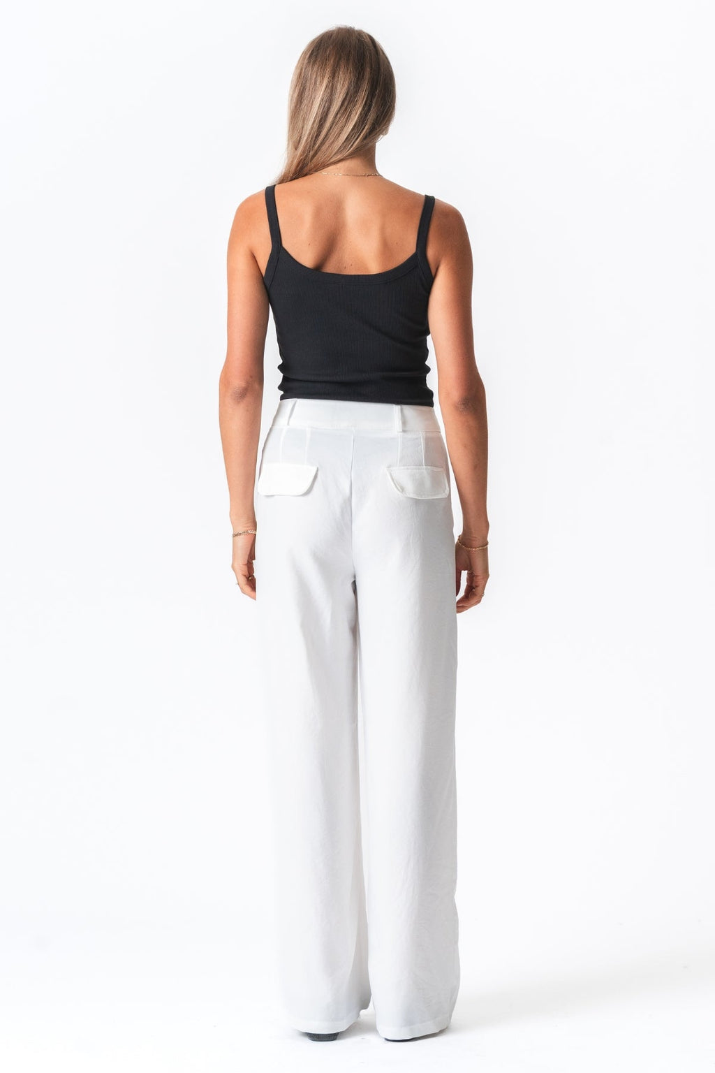 Emma Pants Loose - White