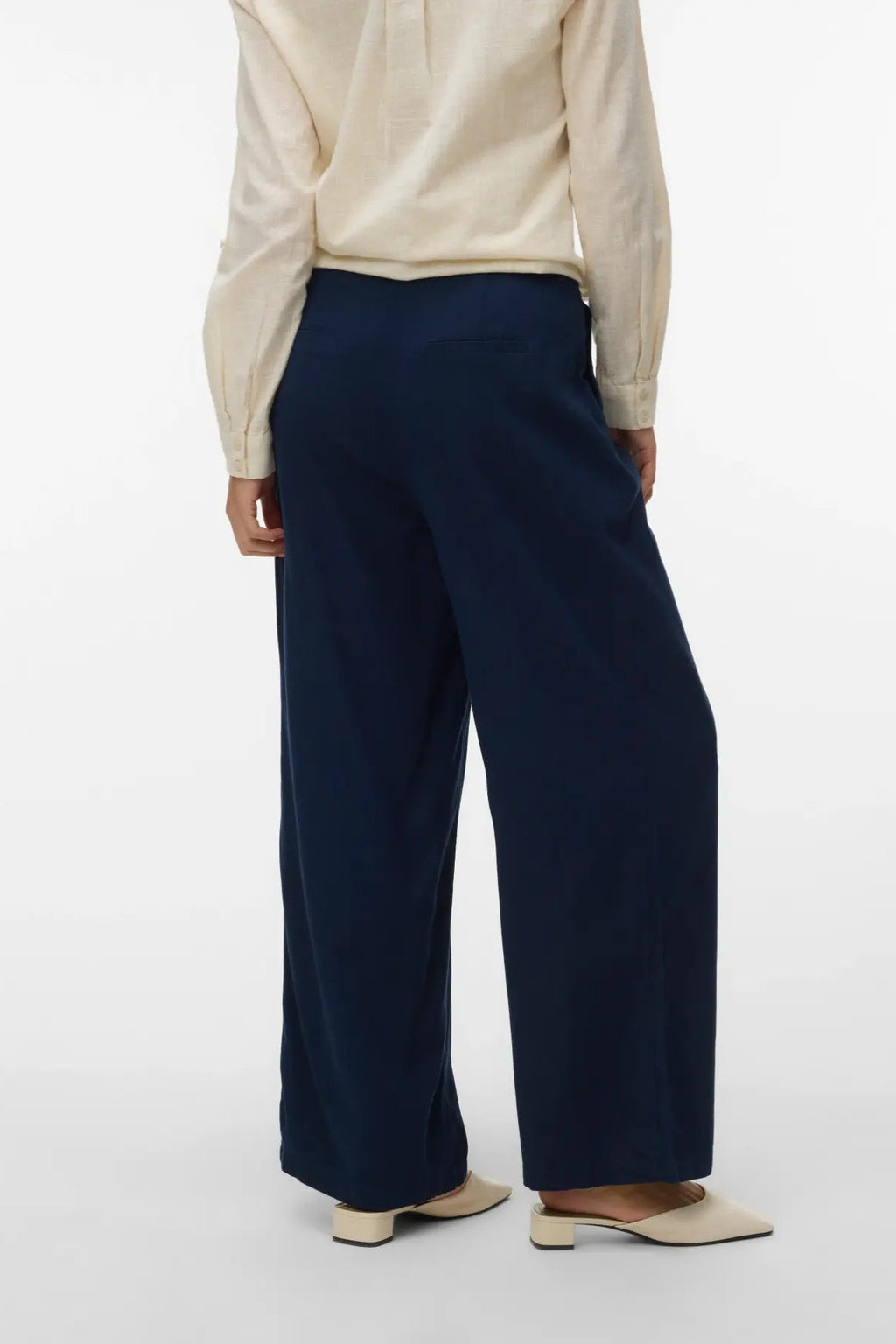 Mymilo Nila Mw Dad Pants - Navy Blazer
