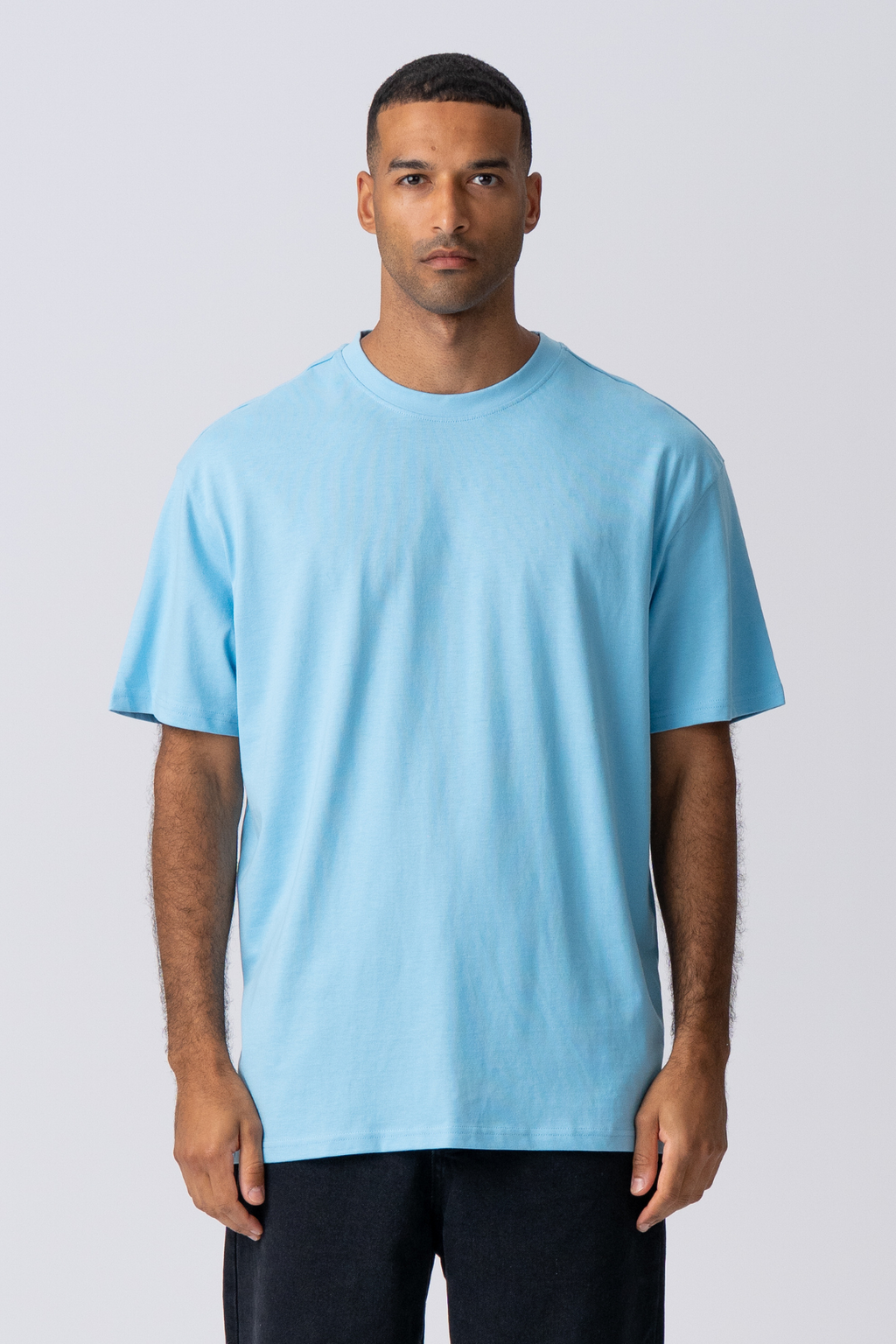 Pesante Oversized T -shirt - Baltico blu