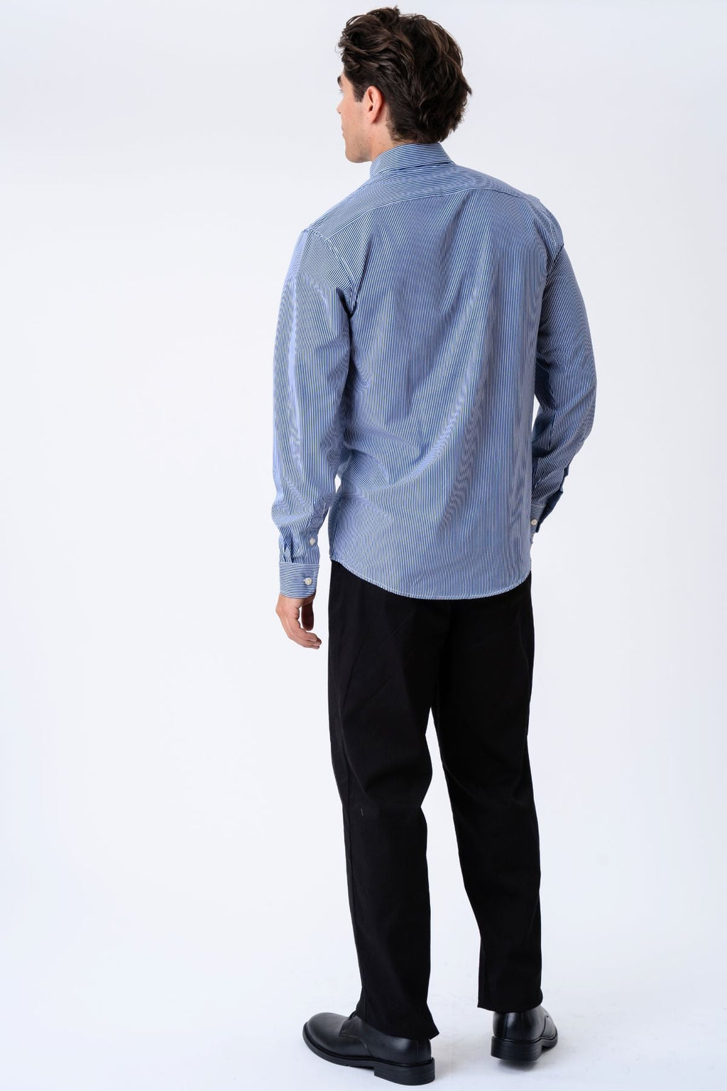 The Original Premium Performance Camicia - Bianca/Blu scuro