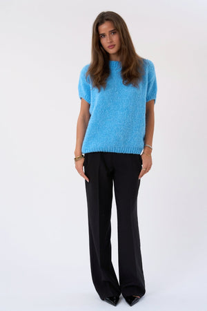 Maglia a maniche corte Chloe - Azzurro