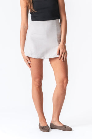 Pantaloni corti Amina - Grigi