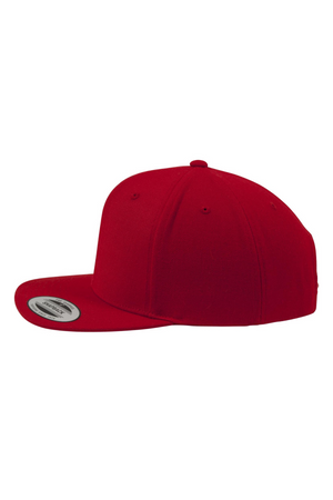 Snapback classico - Rosso/Rosso